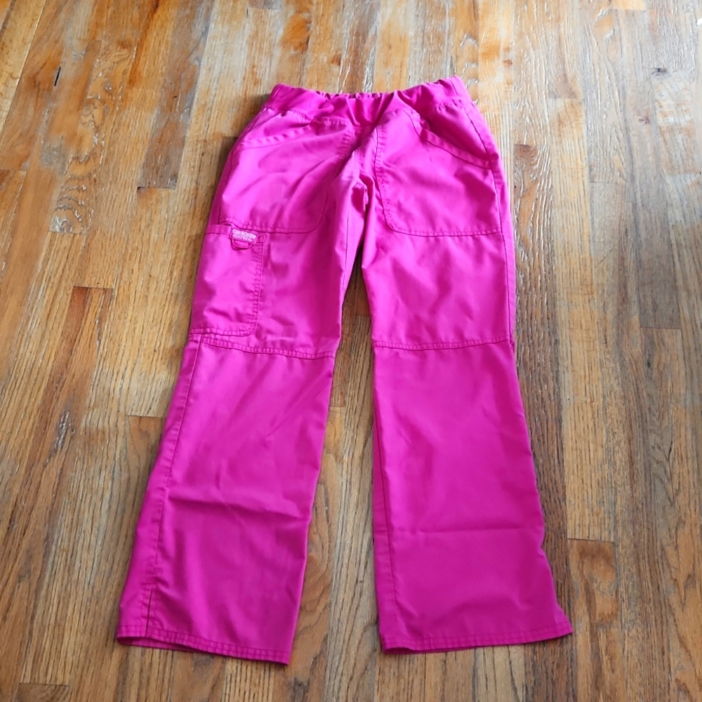 Dark pink Cherokee work wear pants xxs petite